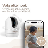 Sheppr® 2K Baby Monitor - White