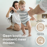 Sheppr® 2K Baby Monitor - White