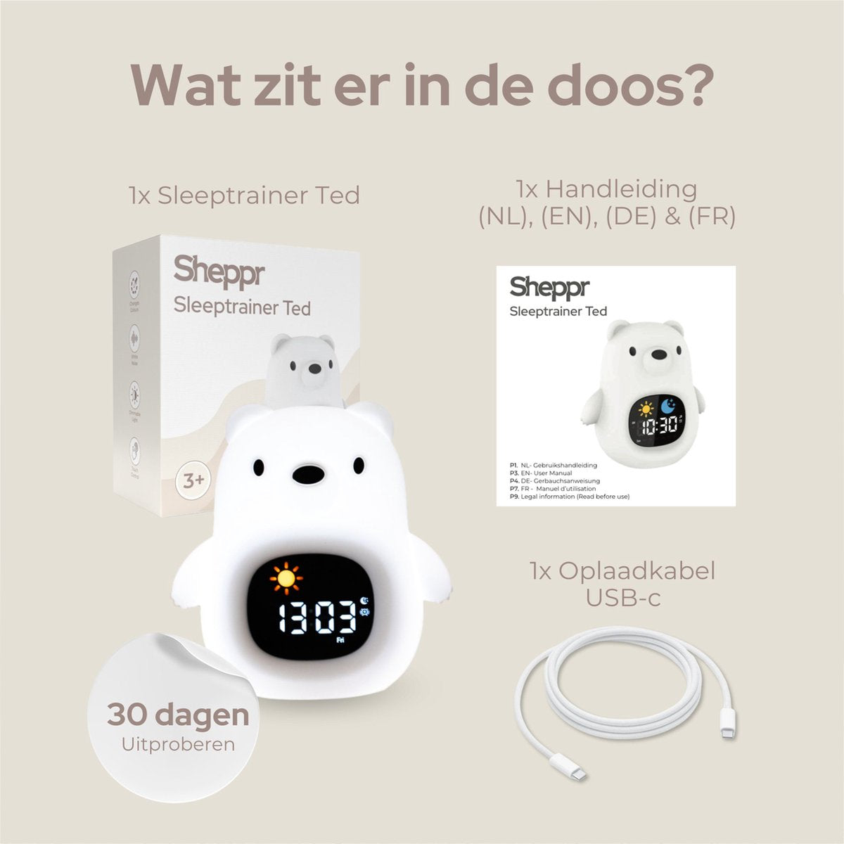 Sheppr® Slaaptrainer