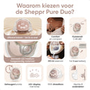 Sheppr Pure Duo Borstkolf