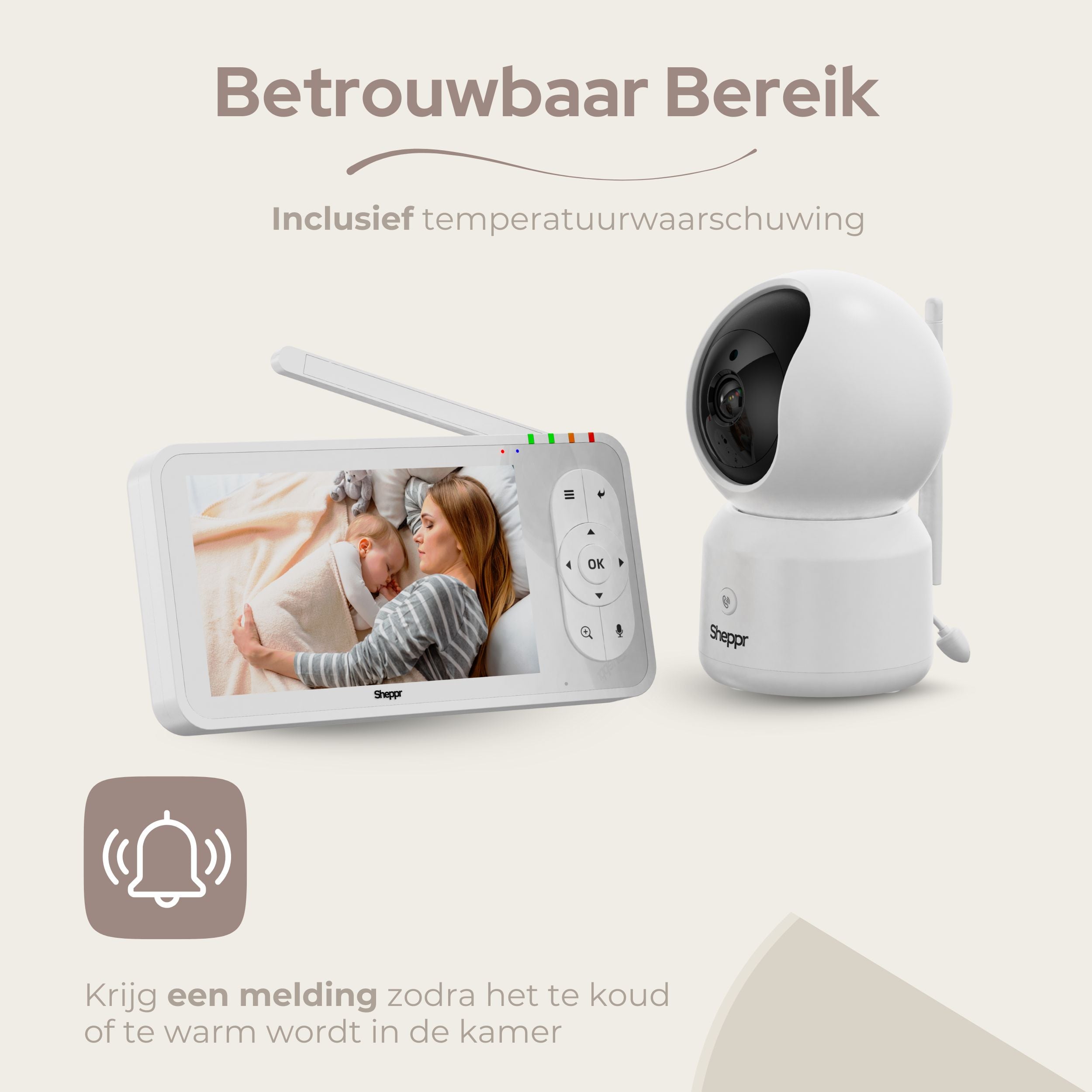 Pre-order: Sheppr Care Baby Monitor