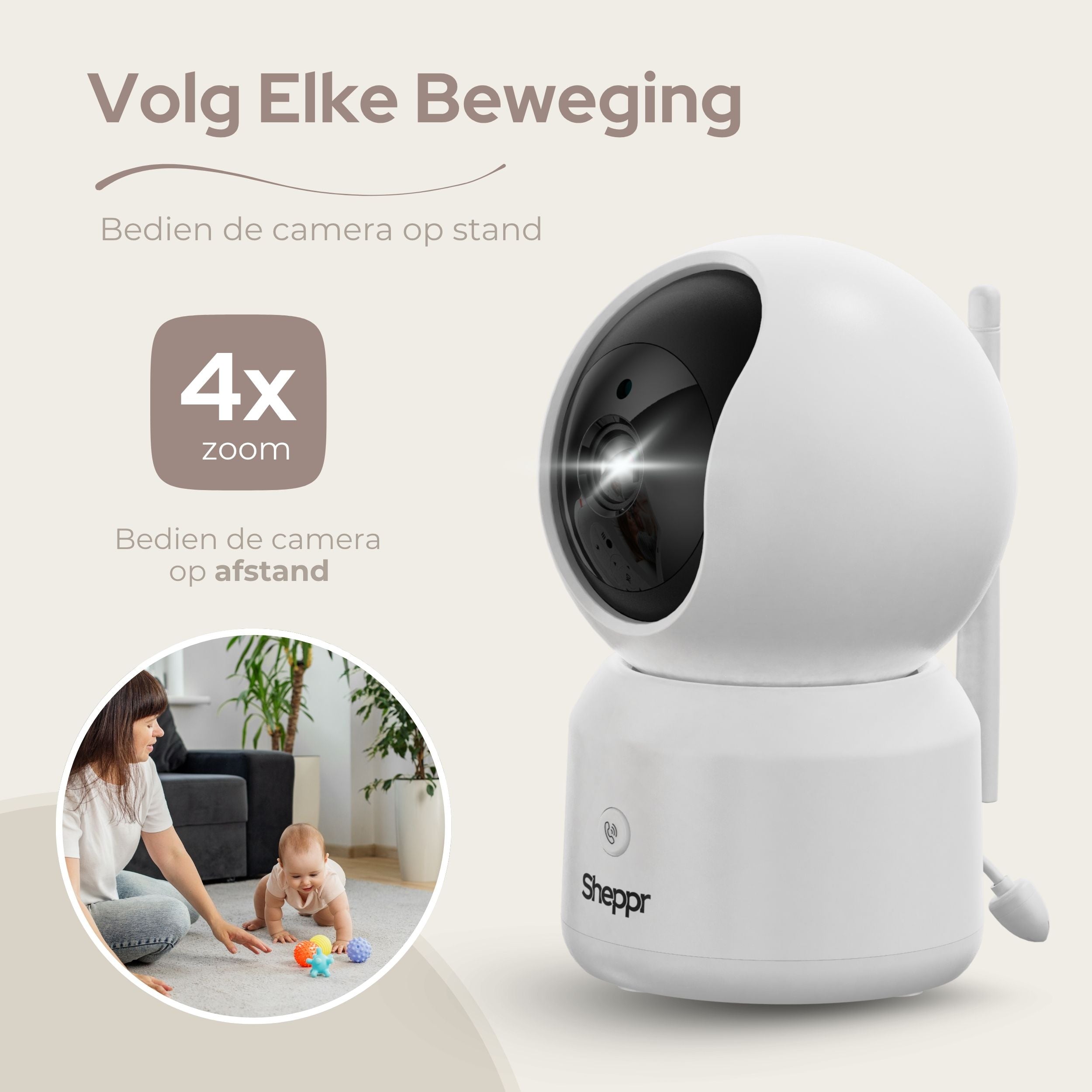 Pre-order: Sheppr Care Baby Monitor
