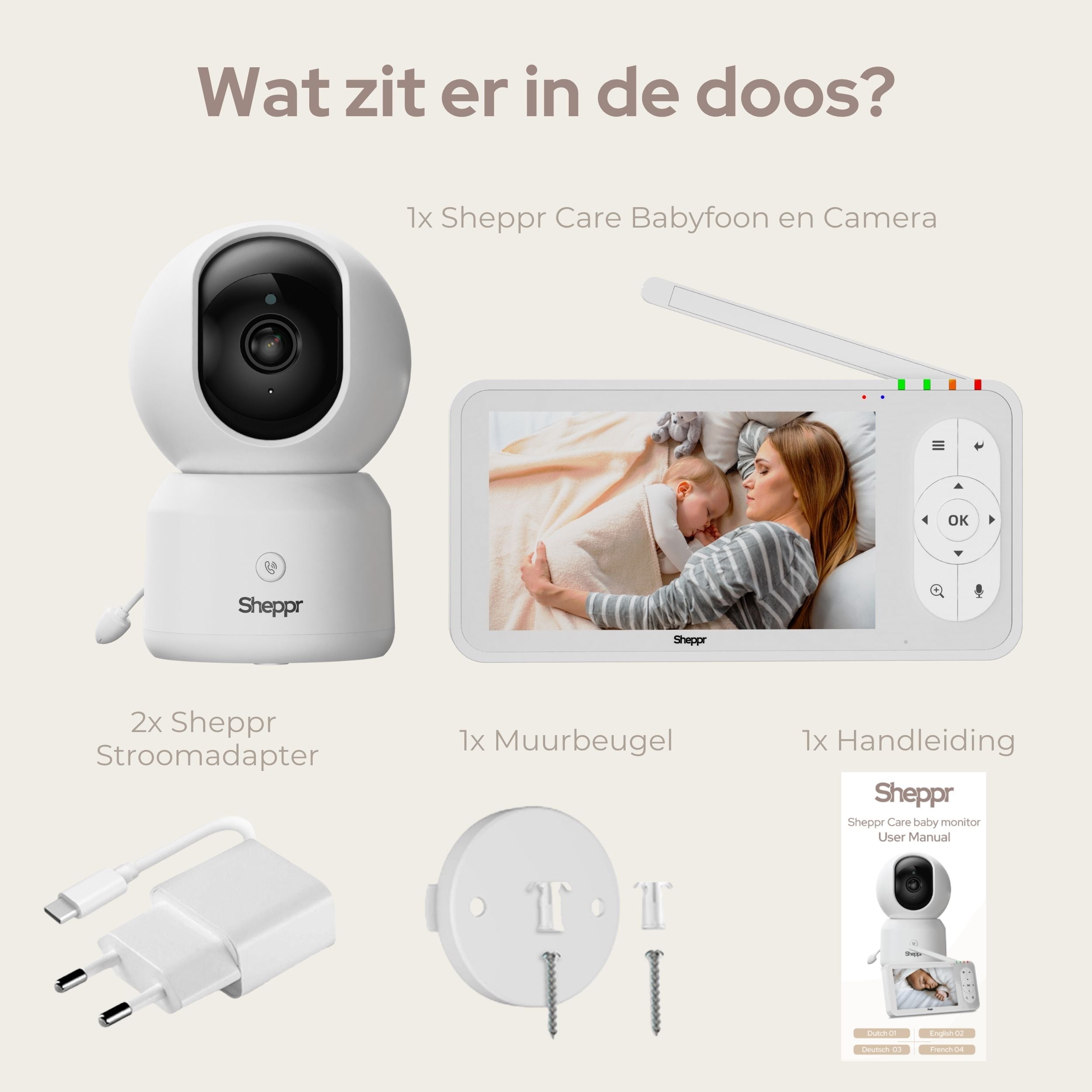 Pre-order: Sheppr Care Baby Monitor