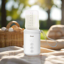Flessenwarmer Pro | Sterk, Snel, Draagbaar & Oplaadbaar incl. 3 adapters